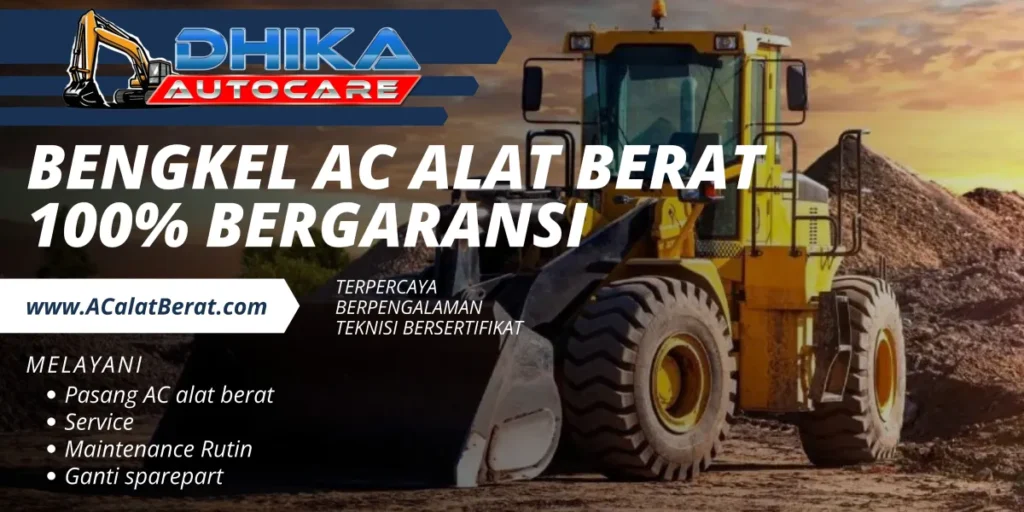 jasa pasang ac alat berat