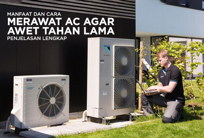 Cara merawat AC excavator agar awet