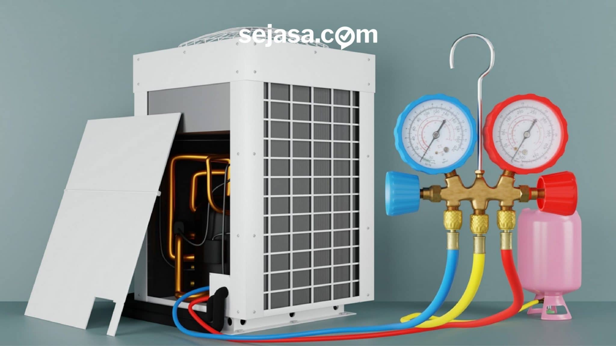 Waktu ideal isi freon AC alat berat