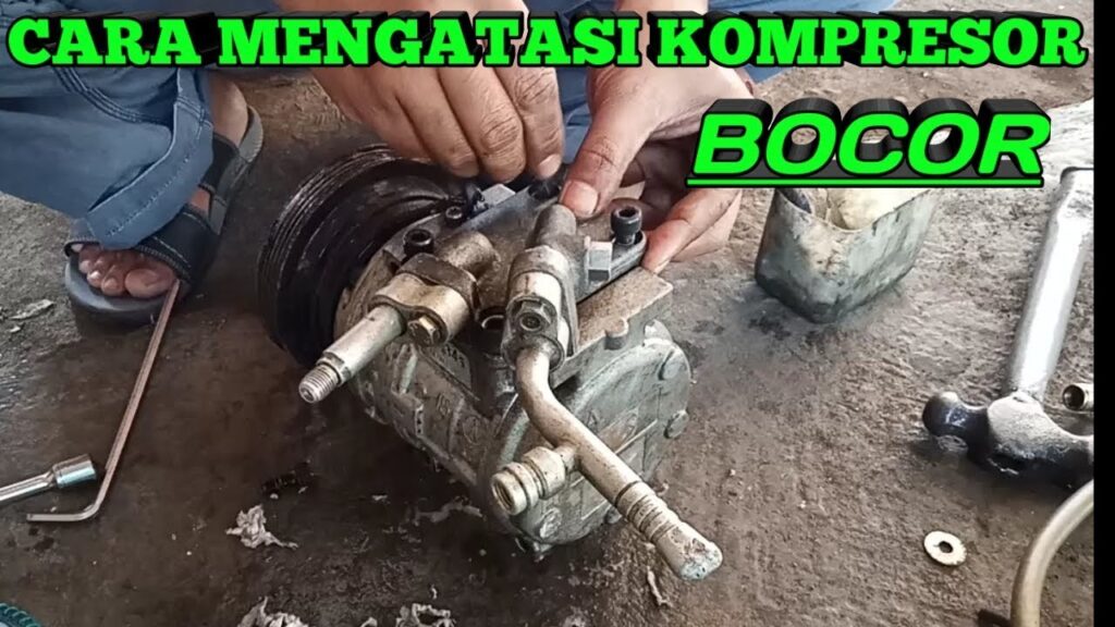 Perawatan rutin sistem AC alat berat