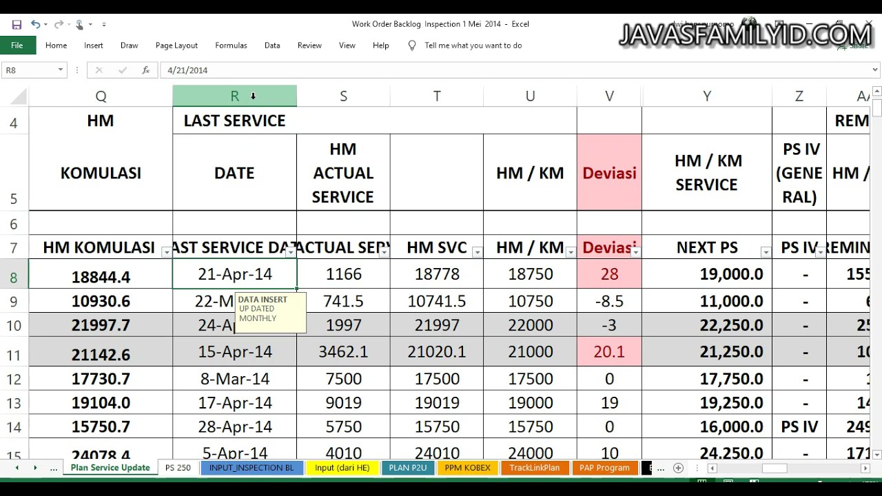 pentingnya jadwal servis rutin AC alat berat
